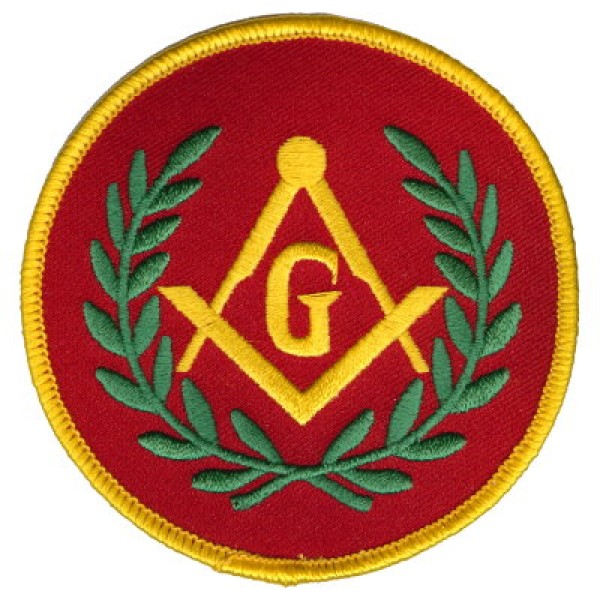 Masonic- G Red (3")