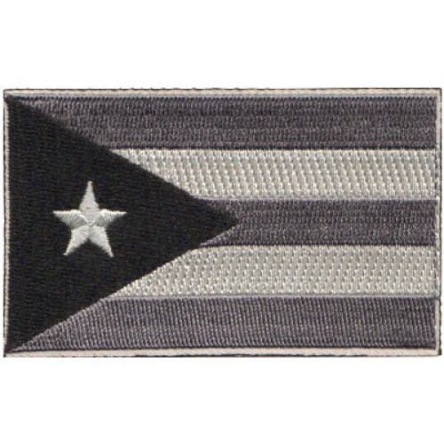 Country Flag- Cuba Gray & Blk Country Flag- Cuba Gray & Blk