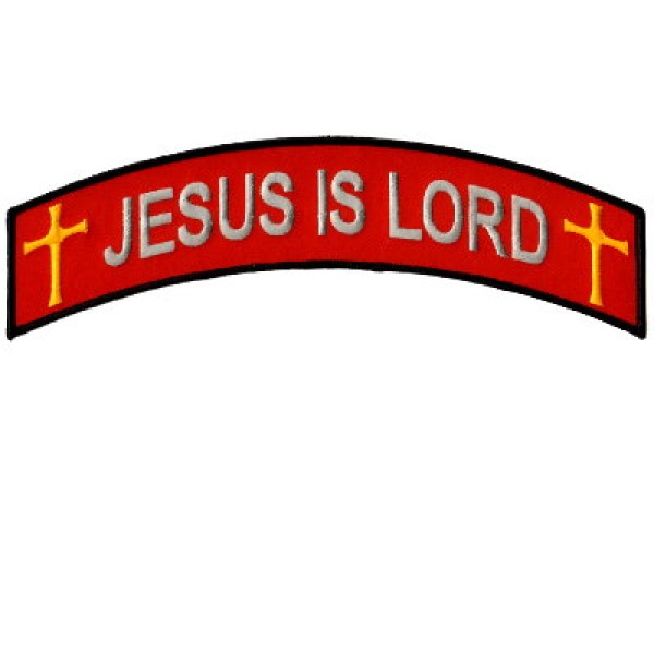 Jesus is Lord Top Rocker