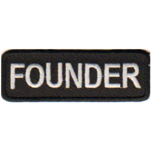 Officer Tag- Founder White